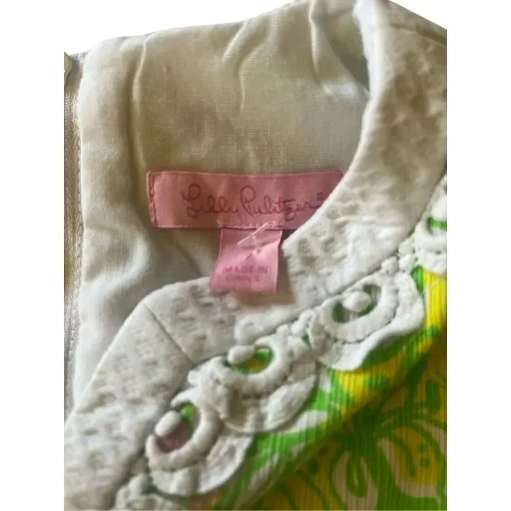 Lilly Pulitzer Little Lilly classic shift Sweet Tarty dress sz 7